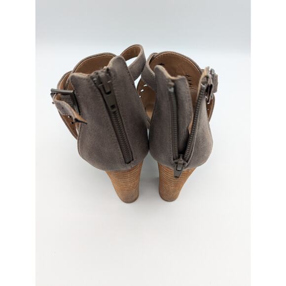 Report | Rosalet Cutout Heels Leather Western Style | Size 8 - Picture 2 of 8